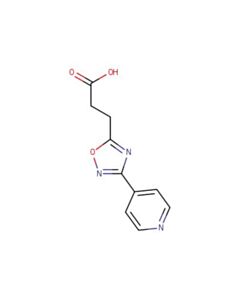Astatech 3-(4-PYRIDINYL)-[1,2,4]OXADIAZOL-5-PROPIONIC ACID; 1G; Purity 97%; MDL-MFCD06409215